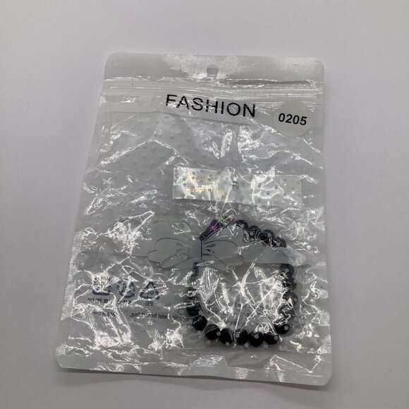 Cundo Lava Rock Beads Stretch Bracelet With Multicolor Accent - Picture 4 of 10